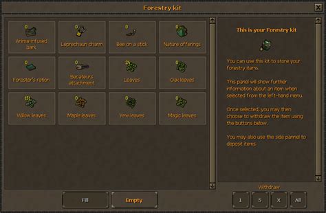 forestry shop osrs|Forestry: The Way of the Forester .